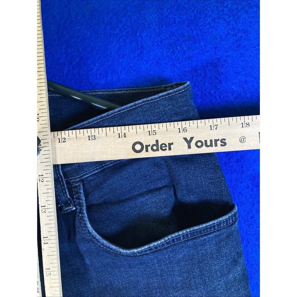 Hudson Ace Womens Skinny Jeans Size 34 Blue Denim 32" Inseam Stretch - Picture 11 of 16